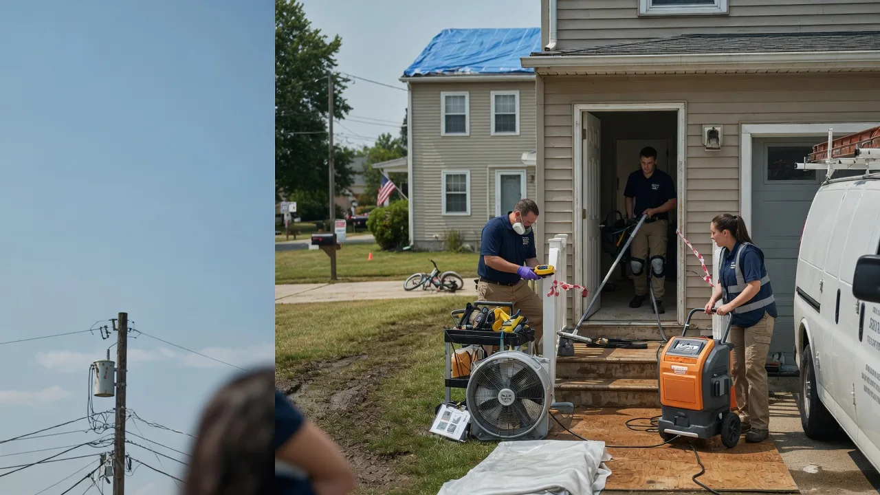 Water Damage Repair in Reno, PA near me